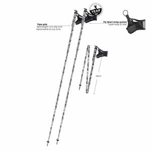 Komperdell Trekking Poles FXP Carbon "The Erlkonig" ERLKONIG