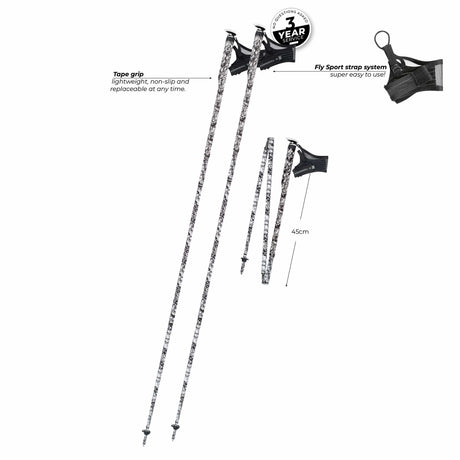 Komperdell Trekking Poles FXP Carbon "The Erlkonig" ERLKONIG