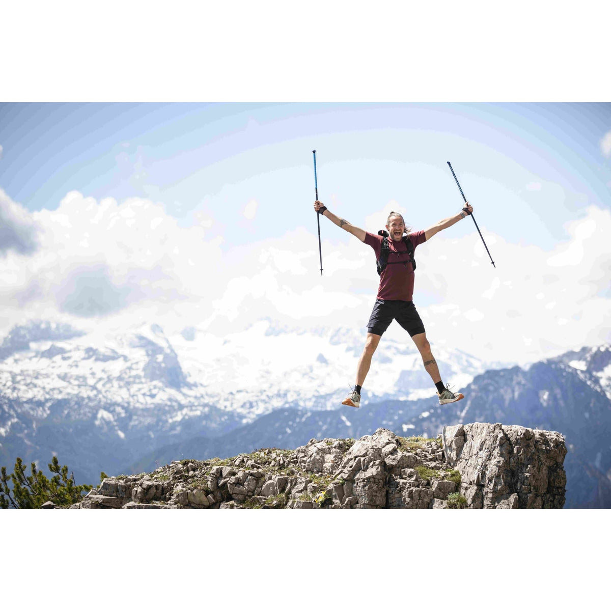 Komperdell Trekking Poles FXP Composite Trail BLUE