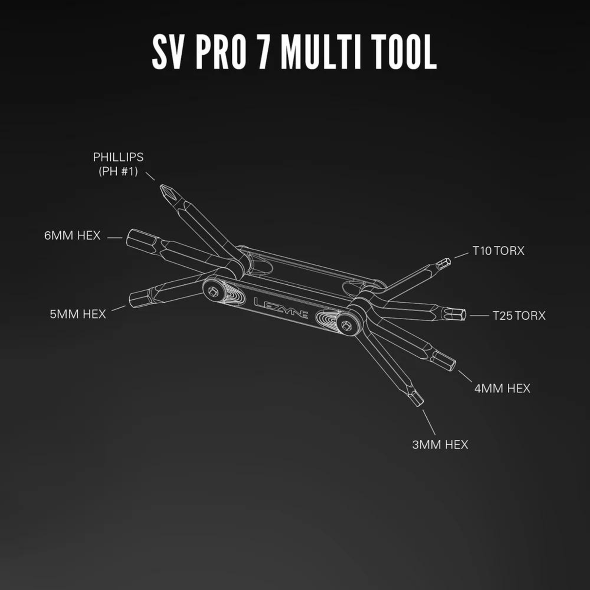 Lezyne Multi-tools SV Pro Multi-tool