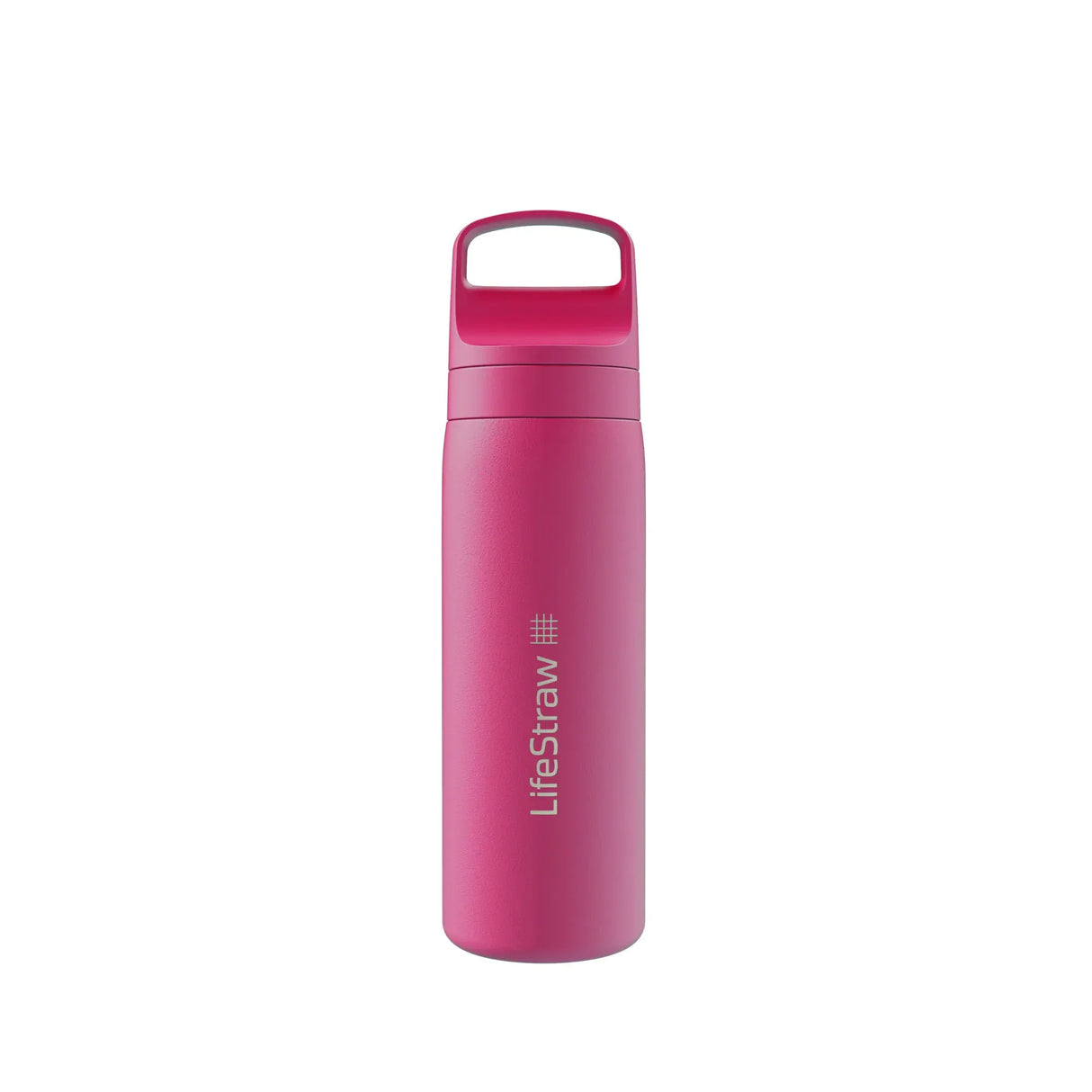 LifeStraw Water Bottle 500 ml / Orchid Pink Go 2.0 Stainless Steel Water Filter Bottle LGV418OPWW