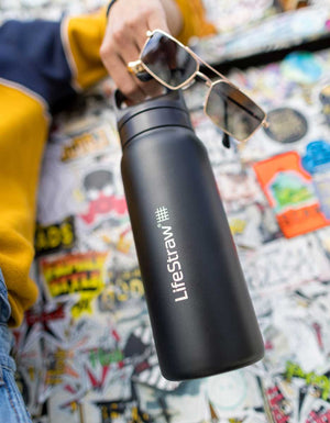 LifeStraw Water Bottle Go 2.0 Stainless Steel Water Filter Bottle