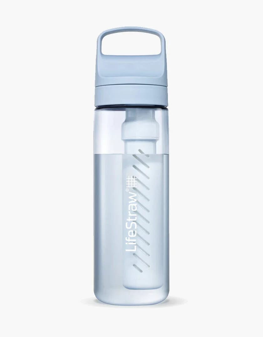 Lifestraw Water Treatment 22 oz / Icelandic Blue Go 2.0 Water Filter Bottle