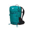 Mammut Nirvana 22 Women in Deep Teal-Black, front three-quarter view