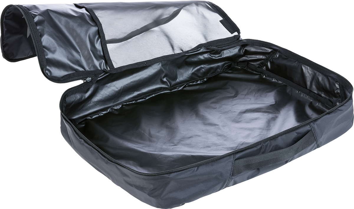 Deuter Mesh Zip Pack 10 unzipped and opened out flat, empty