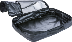 Deuter Mesh Zip Pack 10 unzipped and opened out flat, empty