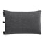 Nemo Fillo pillow in Black Pearl/Birch Bud heather grey, flat front view