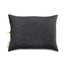 Nemo Fillo Elite pillow in Black Pearl dark heather, flat front view