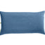Nemo Fillo Elite Wide backpacking pillow in Blue Horizon, inflated, front view
