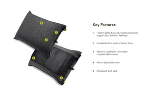 Nemo Pillow Fillo Backpacking & Camping Pillow