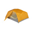Nemo Aurora tent in Mango Fog with the fly on and one door open