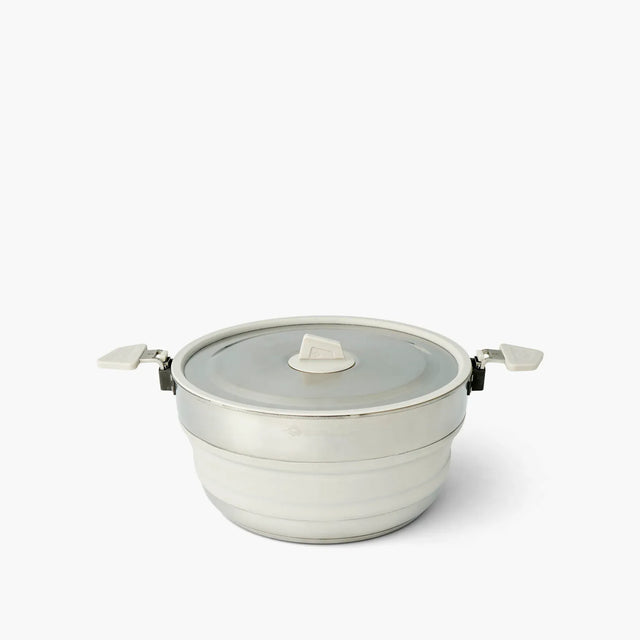 Sea to Summit Camping Pots 5L Detour Stainless Steel Collapsible Pot ACK026021-671804