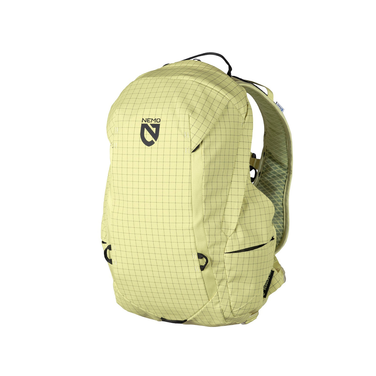 Nemo Resolve 15L daypack in pale yellow-green Citron, front view