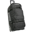 OGIO Rig 9800 wheeled gear bag in Black, front three-quarter view with handle extended
