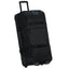 OGIO Trucker Gear Bag in Black, three-quarter view with quilted lower panel