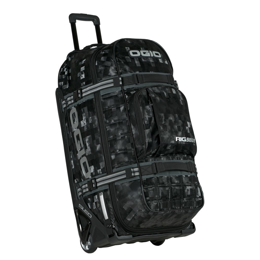 Ogio Gear Bag Cloud Racer Black/Gray (Wheeled) Rig 9800 OG80100019