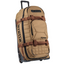 OGIO Rig 9800 wheeled gear bag in Coyote, front three-quarter view with handle extended
