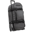 OGIO Rig 9800 wheeled gear bag in Dark Static, front three-quarter view with handle extended