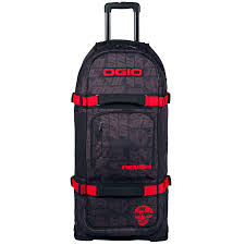 Ogio Gear Bag DNGR Flat Black/Red (Wheeled) Rig 9800 OG80100025