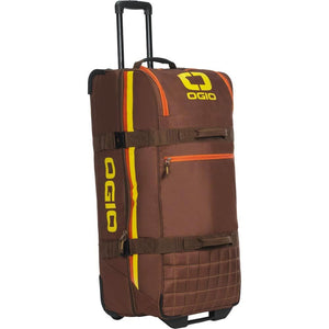 OGIO Trucker in Stay Classy from the front right, side stripe and OGIO lettering