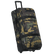 OGIO Trucker Gear Bag in Woody camo, three-quarter view with handle raised