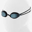 Orca Killa Hydro Smoke Black goggles on a white mannequin head, side view
