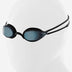 Orca Killa Hydro Smoke Black goggles on a white mannequin head, side view