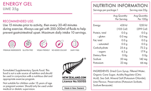 Peakfuel Energy Gel Energy Gel