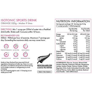 Peakfuel Sports Drinks Isotonic Sports Drink Powder