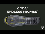 Coda (10/20°F / -12/-6°C) Genderless Endless Promise  Down Mummy Sleeping Bag