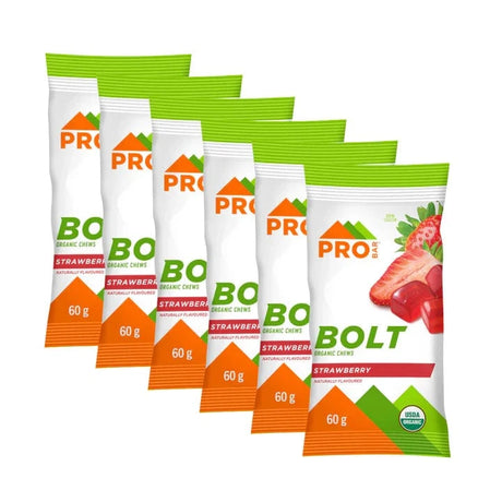 Probar Energy Chews 6 Pack / Strawberry Probar Energy Chew PB-BS6