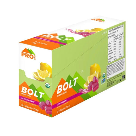 Probar Energy Chews Box of 12 / Lemon Berry Probar Energy Chew PB-BLB