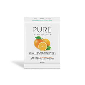 Puresport Electrolyte Powders Orange / Box of 25 Electrolyte Hydration 42O-INNER