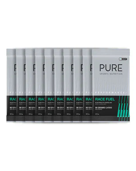 Puresport Sports Drinks Non Flavoured / 98g Sachet - Box of 10 PURE Performance + Race Fuel 98RF-INNER