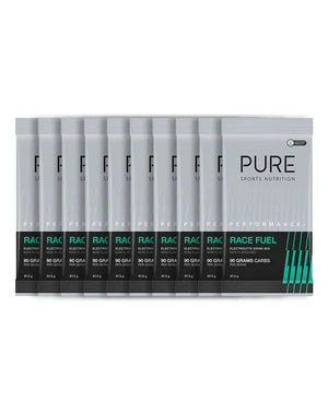 Puresport Sports Drinks Non Flavoured / 98g Sachet - Box of 10 PURE Performance + Race Fuel 98RF-INNER