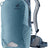 Deuter Race 8 in Atlantic Ink, slate blue bike pack with navy harness