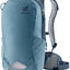Deuter Race 8 in Atlantic Ink, slate blue bike pack with navy harness