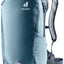 Deuter Race Air 14+3 in Atlantic Ink, slate blue bike backpack