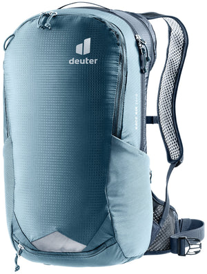 Deuter Race Air 14+3 in Atlantic Ink, slate blue bike backpack