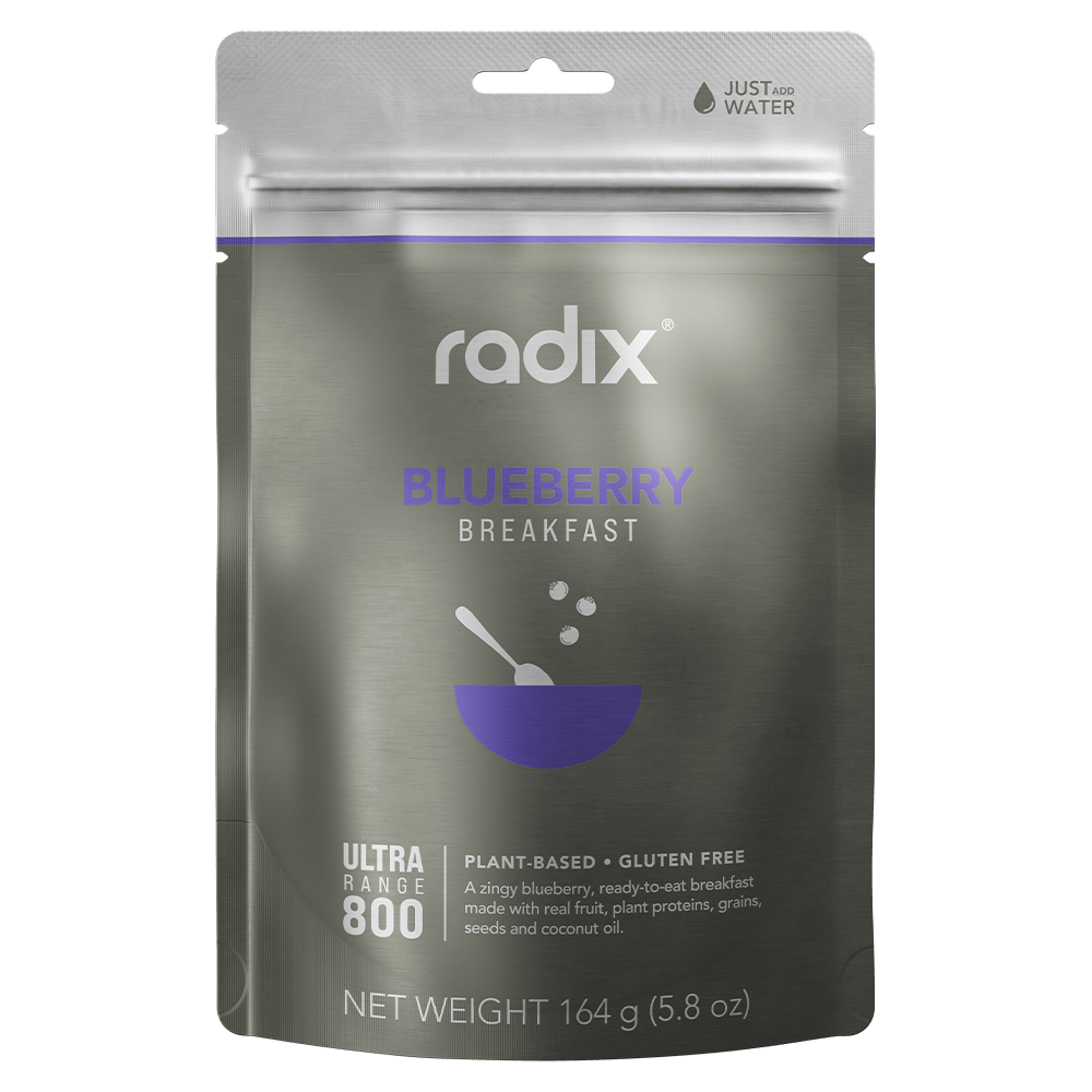 Radix Dehydrated Meals Single Serve (800 kcal) / Blueberry Ultra Breakfast Meals v9.0 9421036750577