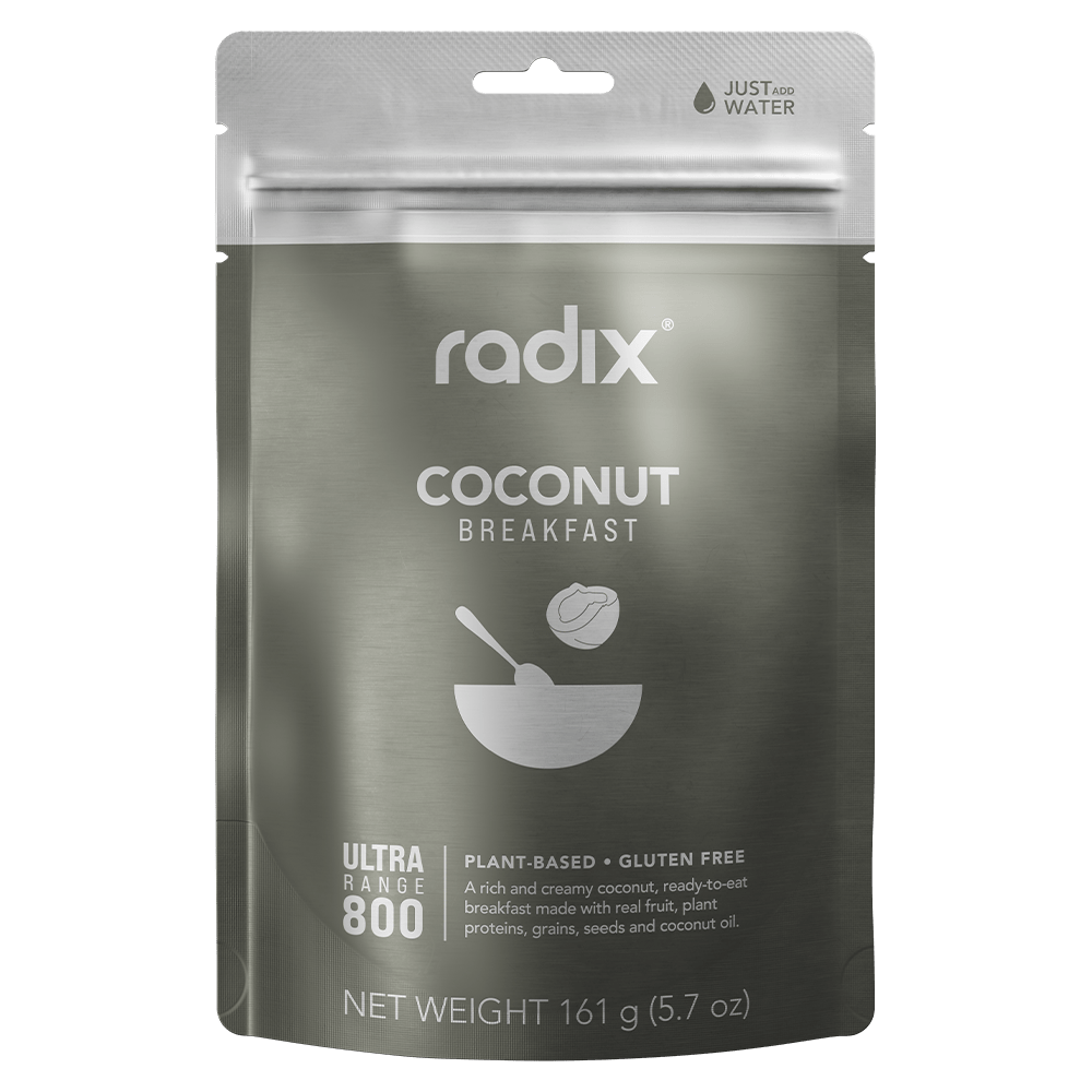 Radix Dehydrated Meals Single Serve (800 kcal) / Coconut Ultra Breakfast Meals v9.0 9421036750591