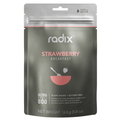 Radix Dehydrated Meals Single Serve (800 kcal) / Strawberry Ultra Breakfast Meals v9.0 9421036750621