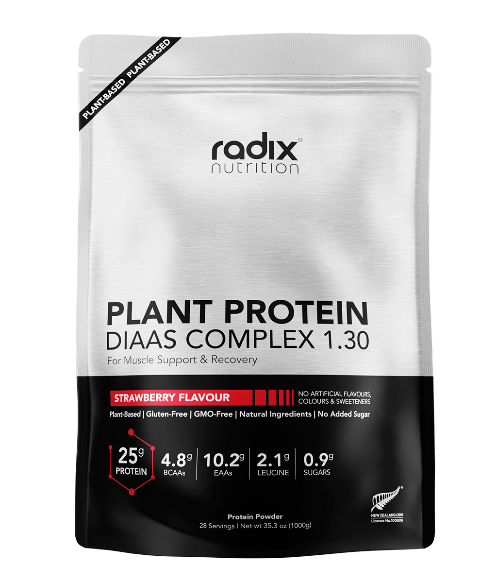 Radix Protein Powder 31 Servings / Strawberry Plant Protein