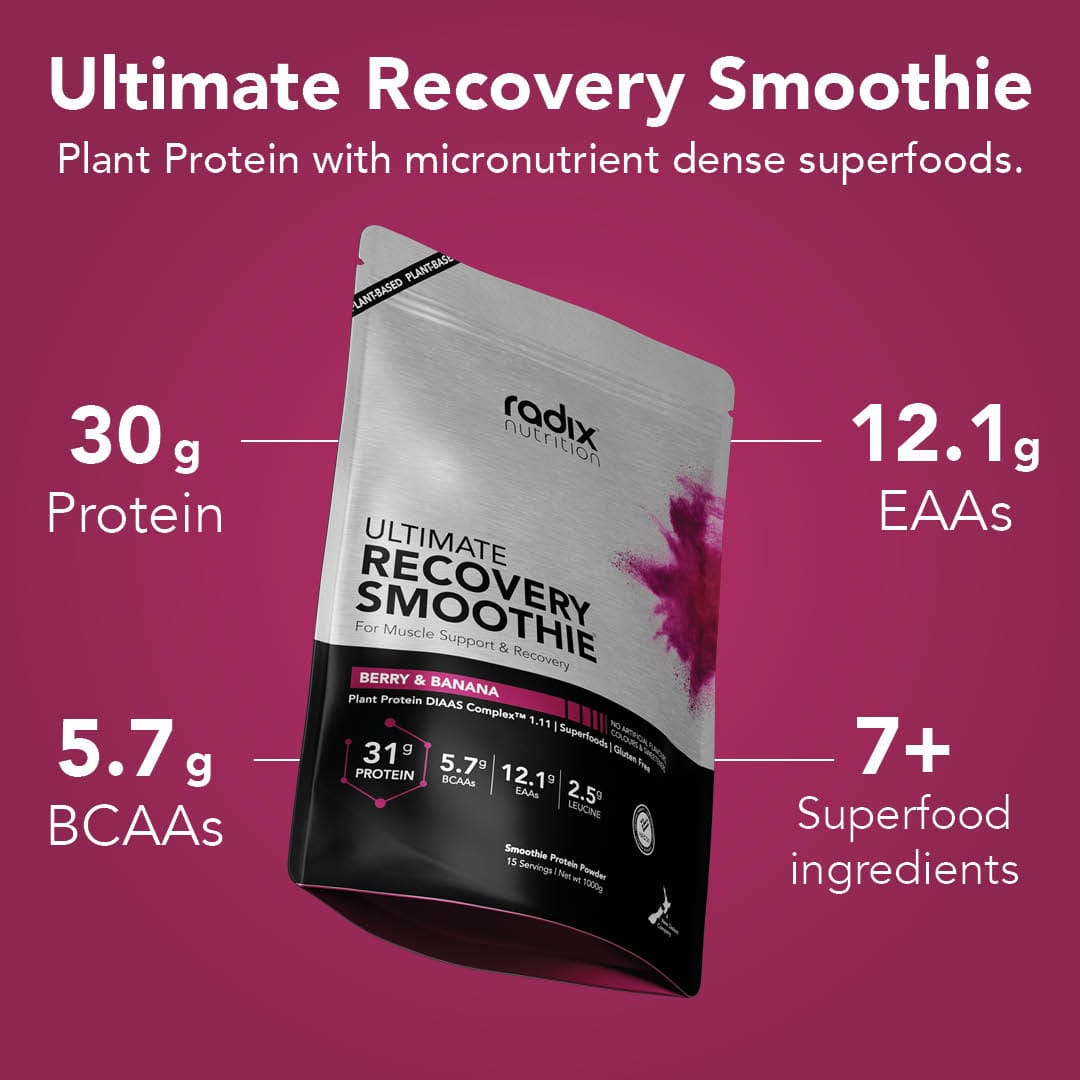 Radix Protein Powder Ultimate Recovery Smoothie