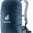 Deuter Raincover Mini in Ara dark blue fitted over a small day pack