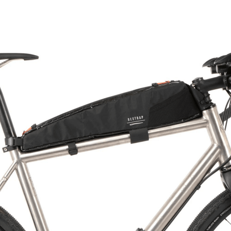 Restrap Frame Pack 2 L / Black / Long Race Top Tube Bag RES-RTT-LRG-BLK