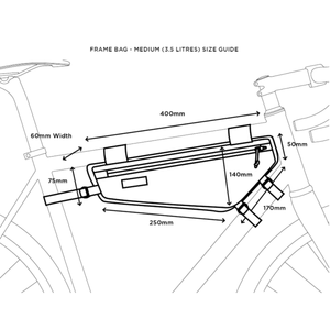 Restrap Frame Pack Bikepacking Frame Bag