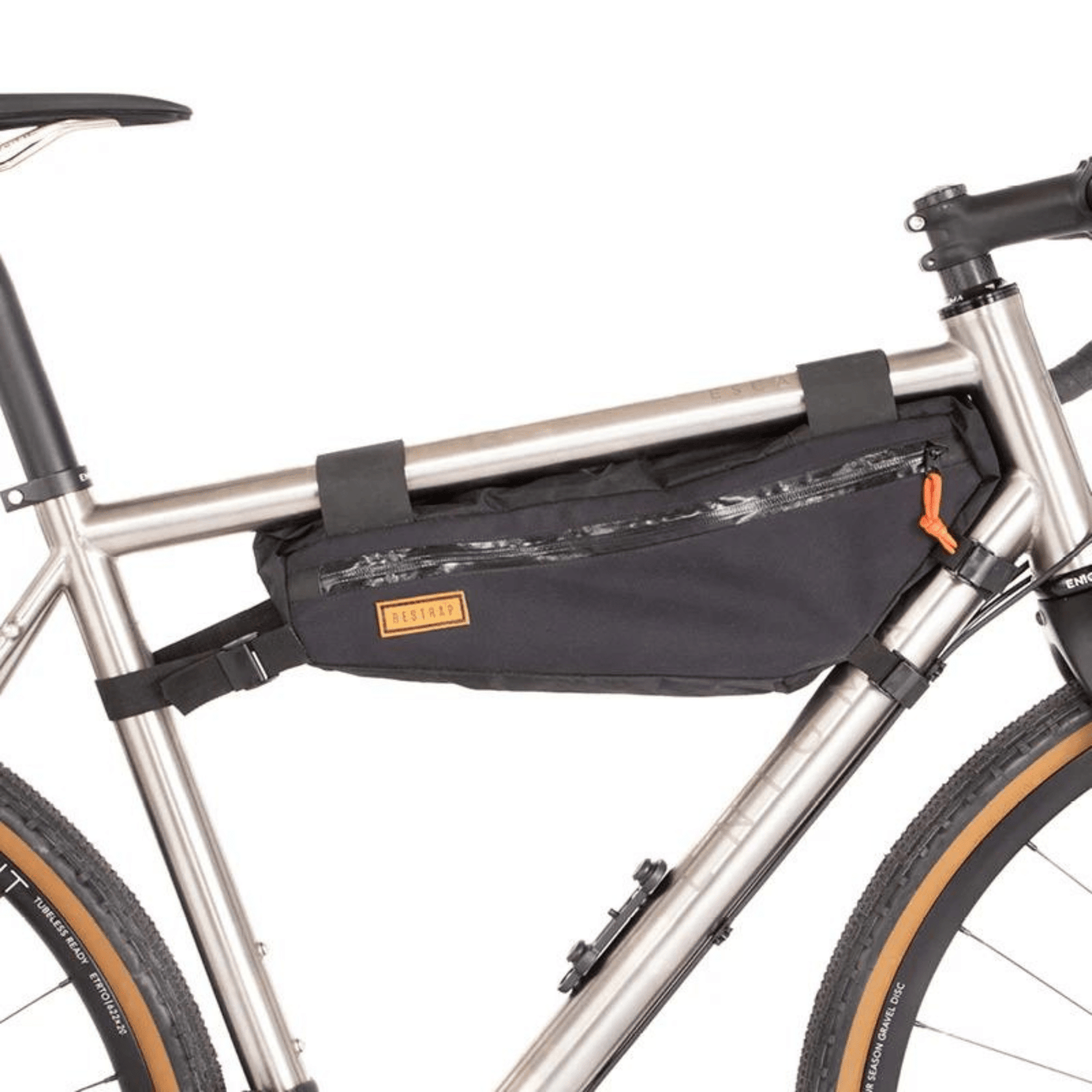 Restrap Frame Pack Medium Bikepacking Frame Bag RES-FBG-MED-BLK