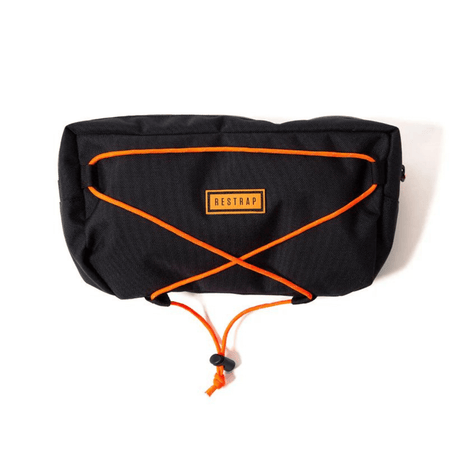 Restrap Handle Bar Bags Large / Black/Orange Food Pouch RES-FPU-B2-BLK