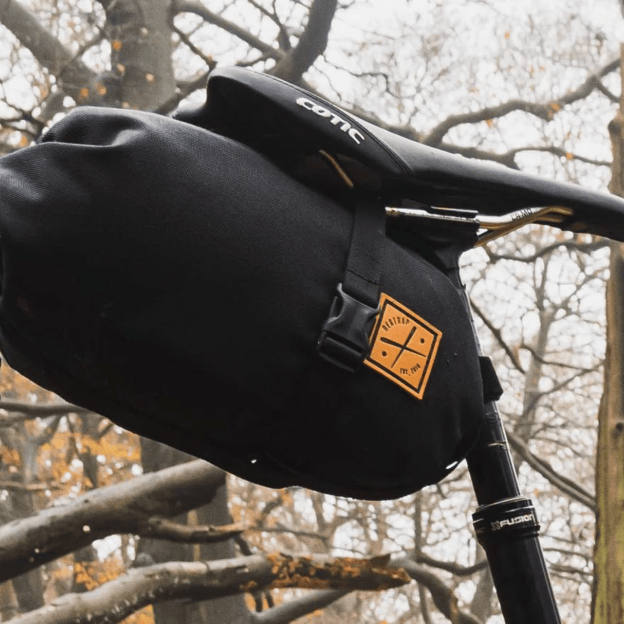 Restrap Saddle Pack Small / 4 L / Black Bikepacking Saddle Pack RES-SB3-SML-BLK